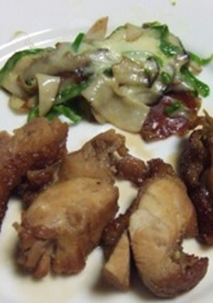 鶏肉の照り焼き風蒸し煮-レシピのメイン写真