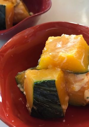 お弁当！簡単かぼちゃのミルク煮-レシピのメイン写真
