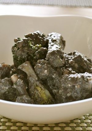 ブロッコリーの黒ゴマ白和え-レシピのメイン写真