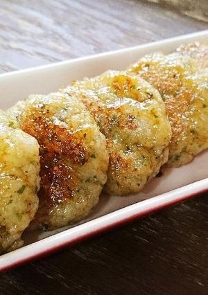 もっちもち♪蓮根のおじゃこ餅-レシピのメイン写真