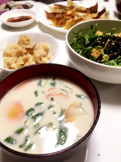 液味噌で簡単♡豆乳の味噌汁-レシピのメイン写真