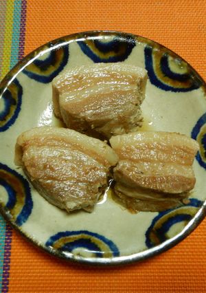 おかずに肴に、プリプリ！豚の角煮ラフテー-レシピのメイン写真