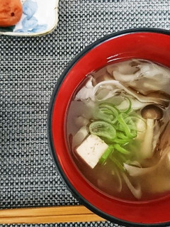 舞茸ときのこのお味噌汁-レシピのメイン写真