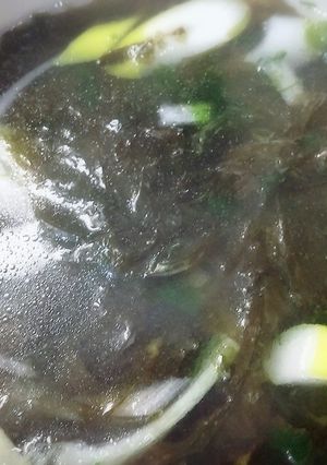 三分で岩海苔のスープ-レシピのメイン写真