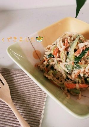 切り干し大根サラダ☆棒々鶏風-レシピのメイン写真
