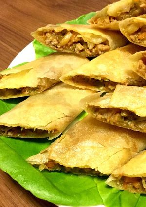 こども大好き！野菜カレー焼き春巻き-レシピのメイン写真