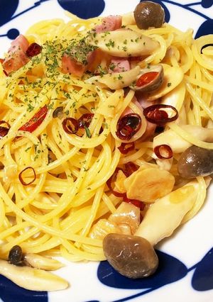 ピリ辛 ペペロンチーノ 簡単-レシピのメイン写真