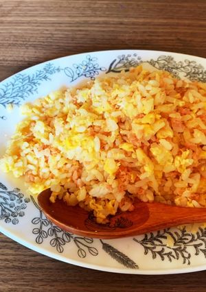 調味料なし！シャケチャーハン-レシピのメイン写真