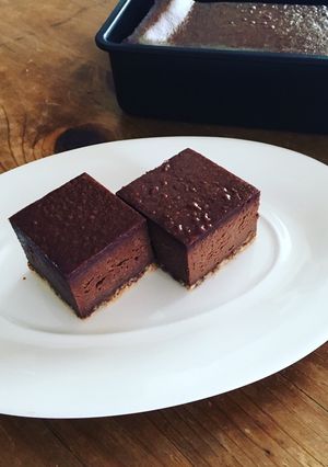 チョコレートチーズケーキ-レシピのメイン写真