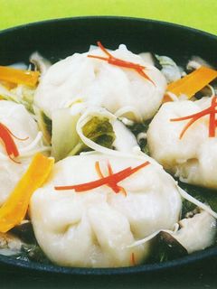 スープたっぷりあさりの小籠包風-レシピのメイン写真