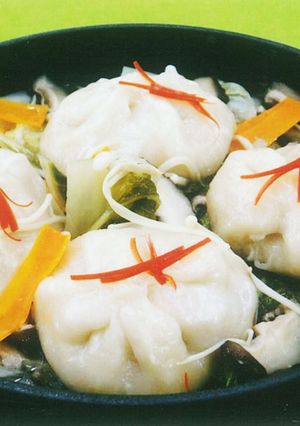 スープたっぷりあさりの小籠包風-レシピのメイン写真