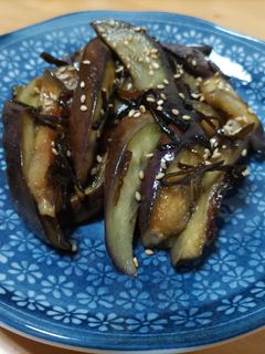茄子と塩こんぶの炒めもの-レシピのメイン写真