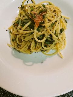 大葉と梅・和風パスタ-レシピのメイン写真