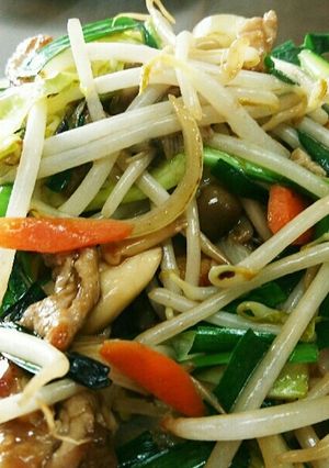 ステーキソースアレンジ肉野菜炒めソース-レシピのメイン写真
