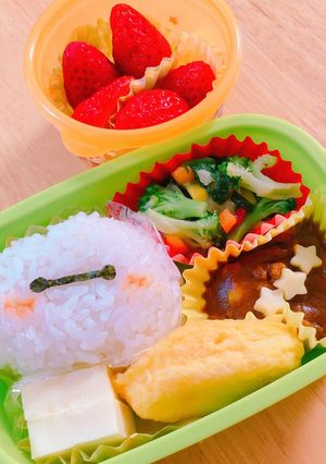 簡単キャラ弁 ベイマック-レシピのメイン写真