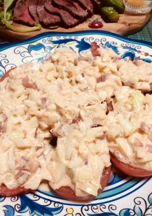 簡単！絶品☆みょうがで食べるトマトサラダ-レシピのメイン写真