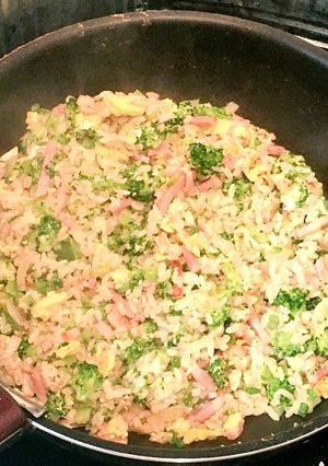 ダッシュでやってた長瀬流ブロッコリー炒飯-レシピのメイン写真