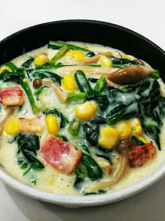 ほうれん草のクリーム煮-レシピのメイン写真
