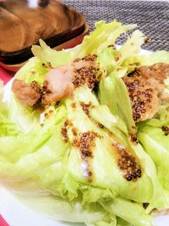 レタス大量消費!唐揚げリメイクサラダ♡-レシピのメイン写真