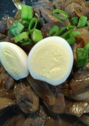 フライパンで簡単!レバー煮!-レシピのメイン写真