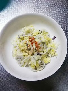 簡単☆さつま芋と蓮根のサラダ♪-レシピのメイン写真