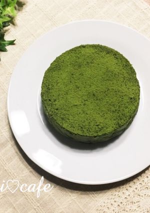 抹茶チーズケーキ♡生クリ不使用♡-レシピのメイン写真