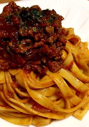 ボロネーゼパスタ-レシピのメイン写真