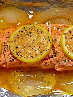サーモンのホイル焼き-レシピのメイン写真