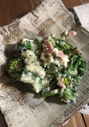 ブロッコリーのクリーム和え-レシピのメイン写真