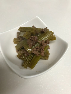 若ごぼうの炒め煮-レシピのメイン写真