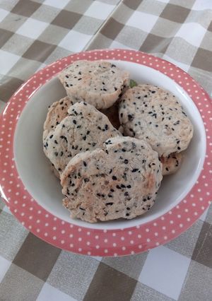 ごま油で黒ごまクッキー★-レシピのメイン写真