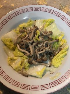✨とろ〜り白菜とシメジのマヨネーズ炒め✨-レシピのメイン写真