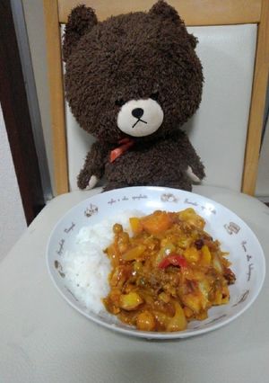 牛豚肉野菜満載カレー!!!!!!!-レシピのメイン写真