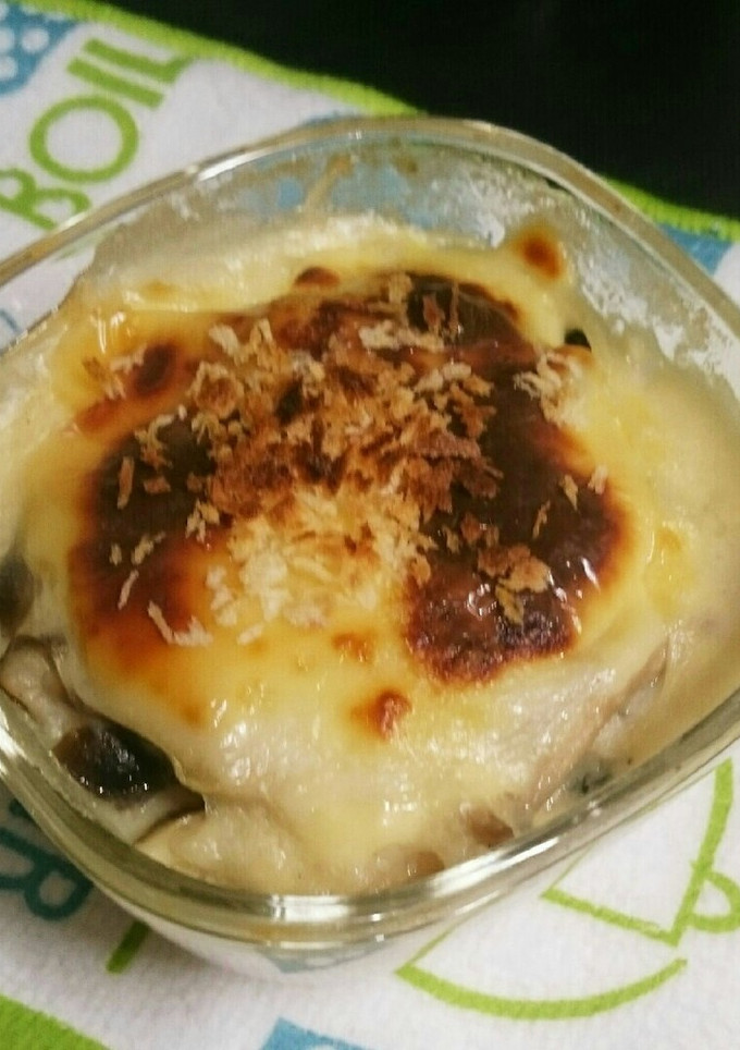 鶏ミンチと長ネギの和風グラタン-レシピのメイン写真