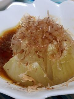 玉ねぎまるごと!簡単バター醤油玉ねぎ-レシピのメイン写真
