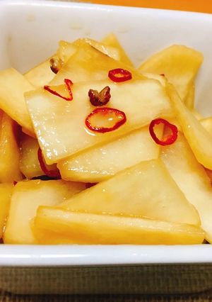 大根の中華風黒酢漬け-レシピのメイン写真