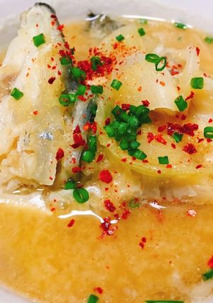 サーモンのあら汁〜みぞれ仕立て〜-レシピのメイン写真