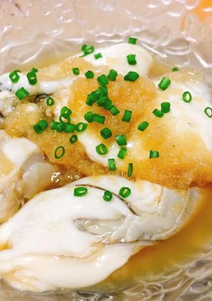 牡蠣のおろしぽん酢和え-レシピのメイン写真