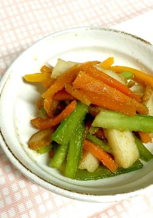 にんじんとセロリのきんぴら-レシピのメイン写真
