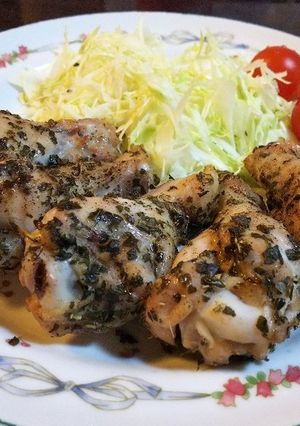 超簡単！鶏手羽元の香草焼き！-レシピのメイン写真