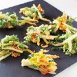 東京うどと桜エビのかき揚げ