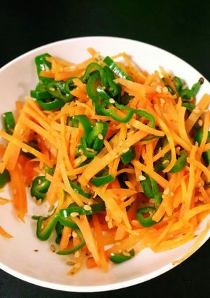 ピーマンとにんじんの白きんぴら-レシピのメイン写真