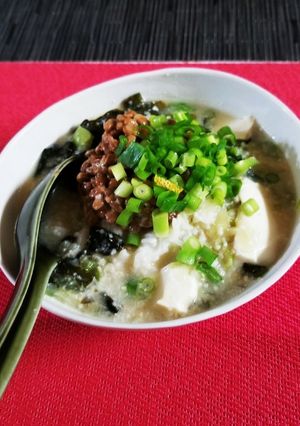 納豆と粕汁かけご飯-レシピのメイン写真