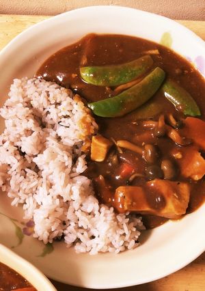十六穀米のヘルシートマトカレー-レシピのメイン写真