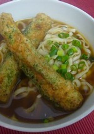 磯辺揚げうどん-レシピのメイン写真
