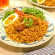本格的なインド風炊き込みごはんのビリヤニ