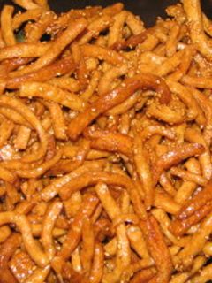 ピーナッツ豆腐を作った後は『かりんとう』-レシピのメイン写真