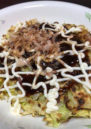 母のお好み焼き分量-レシピのメイン写真