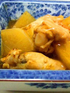旨みたっぷり☆手羽元と大根の韓国風煮-レシピのメイン写真