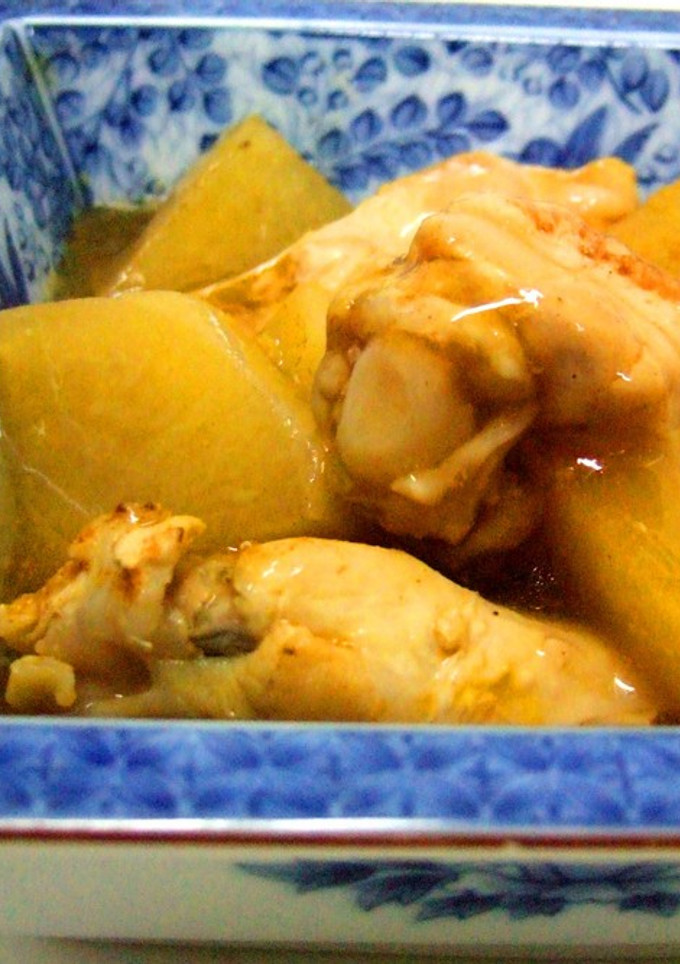 旨みたっぷり☆手羽元と大根の韓国風煮-レシピのメイン写真